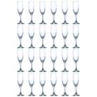 Jogo de Taças Champagne 180ml de Vidro New Year 2024 - 24Un Jogo de Taças Champagne 180ml de Vidro New Year 2024 - 24Un