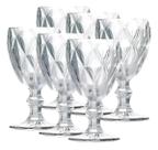 Jogo de Taças com 6 Peças de Vidro Diamond 340ML Gamma Jogo de Taças com 6 Peças de Vidro Diamond 340ML Gamma