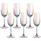 Jogo de Taças de Champagne Furta Cor de Cristal com Titânio Dom Paris 230ml 6 peças - Seu Lar Jogo de Taças de Champagne Furta Cor de Cristal com Titânio Dom Paris 230ml 6 peças - Seu Lar