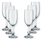 Jogo De Taças De Champanhe 180 Ml Gallante 6 Peças Nadir Jogo De Taças De Champanhe 180 Ml Gallante 6 Peças Nadir