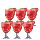 Jogo de Taças de Cristal Grand Cocktail 700ml, 6pcs- Ruvolo Jogo de Taças de Cristal Grand Cocktail 700ml, 6pcs- Ruvolo