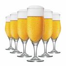 Jogo de Taças de Cristal Lubzer G para Cerveja 390ml, 6pcs Ruvolo