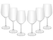 Jogo de Taças de Cristal para Vinho 480ml 6 Peças Wolff Crex