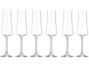Jogo de Taças de Cristal Transparente 210ml 6 Peças Haus Concept Pleasure