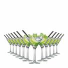 Jogo de Taças de Vidro Martini para Drink 225ml, 12pcs Ruvolo