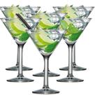 Jogo de Taças de Vidro Martini para Drink 225ml, 6 pcs Ruvolo