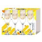 Jogo de taças de vidro One para champagne 200 ml 04 peças - Ruvolo Jogo de taças de vidro One para champagne 200 ml 04 peças - Ruvolo