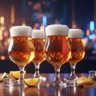 Jogo de Taças de Vidro Panama Para Cerveja 400ml 4 Peças Ruvolo
