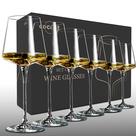 Jogo de Taças de Vinho coccot Crystal White Red Wine 550 mL, 6 unidades