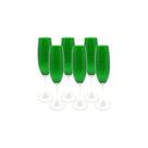 Jogo De Taças Gastro Para Champanhe Verde 220 Ml 06 Peças - Etilux