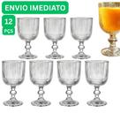 Jogo De Taças Graffiato 370 Ml Com 6 ou 3 Unidades De Vidro Transparente