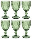 Jogo de Taças Luxx Ellegance 340ml 6 und Vidro Cristal Green