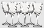 Jogo de Taças Luxx Ellegance 365ml 6 und La Saye Crystal Jogo de Taças Luxx Ellegance 365ml 6 und La Saye Crystal