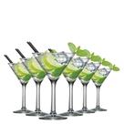 Jogo de Taças Martini, Taça de Vidro Coquetel, 225ml- Ruvolo