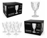 Jogo De Taças Para Água Suco Diamond Gamma 6 Peças 340ml Jogo De Taças Para Água Suco Diamond Gamma 6 Peças 340ml