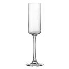 Jogo De Taças Para Champanhe Em Cristal Kubitto Com 6 Peças 160ml Bohemia