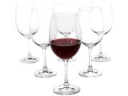 Jogo de Taças para Vinho Cristal 450ml 6 Peças Haus Sense Bohemia