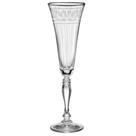 Jogo de Taças pr Flute Cristal Fino Detalhes Prata Jogo de Taças pr Flute Cristal Fino Detalhes Prata