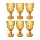 Jogo De Taças Vidro 6 Peças Amber 320ML - Milbali