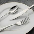 Jogo de Talheres 18 Peças para Cozinha Aço Inox Conjunto de Talheres Prime