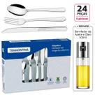 Jogo de Talheres Faqueiro Inox 24 Peças Búzios Tramontina