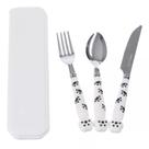 Jogo De Talheres Faqueiro Inox Patinhas C/ Estojo Cozinha Jogo De Talheres Faqueiro Inox Patinhas C/ Estojo Cozinha