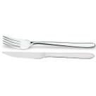 Jogo de Talheres Garfo e Faca Churrasco Inox Siena Brinox 48