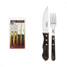 Jogo de Talheres Jumbo Churrasco Tramontina Polywood 4 Peças