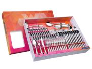 Jogo de Talheres Laguna Aço Inox Facas de Churrasco 91 pçs Tramontina