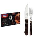 Jogo de Talheres para Churrasco Jumbo Tramontina Polywood 12 Peças