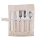 Jogo de talheres Passagem Inox com cabo plastico 7 pecas -Dynasty