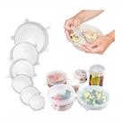 Jogo de Tampas Flexíveis de Silicone com 6 Tamanhos Class Home