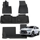 Jogo De Tapete Automotivo Bandeja De Borracha Para Carro BYD Tan Conjunto 4 Peças Ekap
