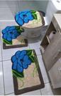 Jogo De Tapete Banheiro 3 Peças Frufru