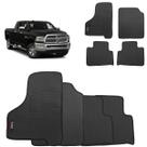Jogo de Tapete Borracha Dodge Ram 1981 a 2014 em PVC