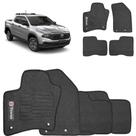 Jogo de Tapete Borracha Fiat Toro 2016 a 2018 Em PVC