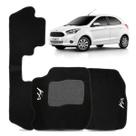 Jogo de Tapete Carpete Ka 2014 a 2020 3pçs Automotivo Reforço PVC Jogo de Tapete Carpete Ka 2014 a 2020 3pçs Automotivo Reforço PVC