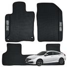 Jogo de Tapete Carro Para Novo Civic 2017 2018 2019 2020 2021 Emborrachado Kit Automotivo