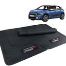 Jogo de Tapete Citroen Novo C3 2022 a 2023 Borracha Com Logo Jogo de Tapete Citroen Novo C3 2022 a 2023 Borracha Com Logo