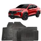 Jogo de Tapete de Borracha Fiat Fastback 2022 até 2023 4 Peças Preto