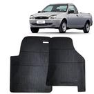 Jogo de Tapete de Borracha Ford Courier 1997 até 2013 2 Peças Preto Jogo de Tapete de Borracha Ford Courier 1997 até 2013 2 Peças Preto