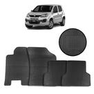 Jogo de Tapete de Borracha Preto para Fiat Uno 2010 a 2017 4 Peças - Carfloor D050.0 Jogo de Tapete de Borracha Preto para Fiat Uno 2010 a 2017 4 Peças - Carfloor D050.0