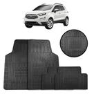 Jogo de Tapete de Borracha Preto para Ford Ecosport 2013 a 2021 4 Peças - Carfloor G003.0