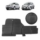 Jogo de Tapete de Borracha Preto para Ford Fiesta/ka 4 Peças - Carfloor D013.0