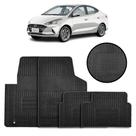 Jogo de Tapete de Borracha Preto Para Hyundai HB20 2012 A 2019 4 Peças - CarFloor G014.0 Jogo de Tapete de Borracha Preto Para Hyundai HB20 2012 A 2019 4 Peças - CarFloor G014.0