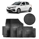 Jogo de Tapete de Borracha Preto para Toyota Etios 2012 a 2019 4 Peças - Carfloor G027.0