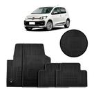 Jogo de Tapete de Borracha Preto para Volkswagen Up 2014 a 2021 4 Peças - Carfloor G002.0