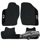 Jogo de Tapete Emborrachado Para Citroen C4 2004 a 2018 Premium Sob Medida