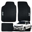 Jogo de Tapete Emborrachado para Clio 1996 1997 1998 1999 Kit Automotivo Premium