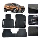 Jogo de Tapete Emborrachado para Sportage 2016 17 18 19 20 21 22 23 24 25 2026 Kit Automotivo